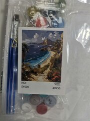 Картина по номерам "Берег моря" 40х50