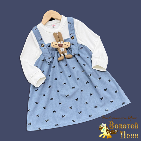 Платье трикотаж детское (1-4) 251112-R6005