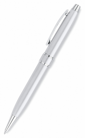 Ручка шариковая Cross Stratford Satin Chrome (AT0172-2)