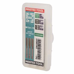 Метчик М12х1,75 (Комплект 3шт) DIN352 HSSE 6h 75мм a=7,0 H-Tools 230120EHT