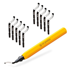 Фаскосниматель 3,2мм Type-C HEX12,7мм 11пр CP GRATEX 31612