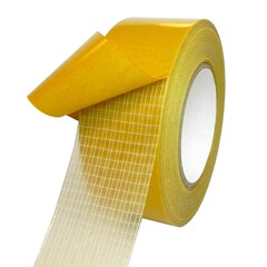 Лента клейкая двухсторонняя (скотч), на тканевой основе, 185 мкм, 5 см*5 м, 1 шт.