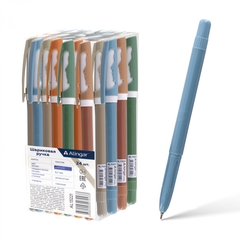 
          Ручка шариковая Alingar, "Offiсe", 0,7 мм, синяя, игольчатый наконечник, круглый цветной пластиковый корпус, 24 шт/уп, пластик. упаковка