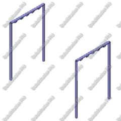 СТОЙКИ ДЛЯ СУШКИ БЕЛЬЯ МАФ-18.6.01