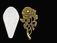 Силиконовый молд : 819 Роза