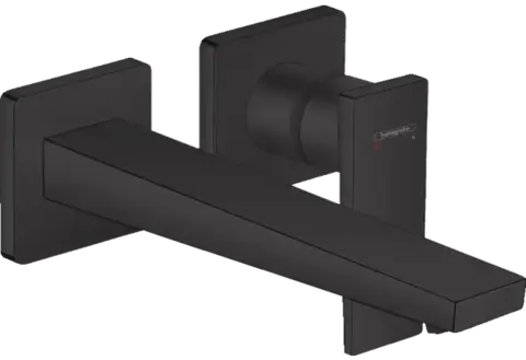 Смеситель для раковины, настенный, черный Hansgrohe Metropol 32526670