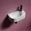 Ceramica Nova Element CN6066L Умывальник подвесной прямоугольный (чаша слева, отверстие под смеситель справа), 40.9x22.4, цвет: белый
