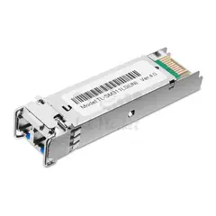 Модуль TP-LINK TL-SM311LS Гигабитный SFP-модуль, одномодовый, MiniGBIC, интерфейс LC, расстояние 10км, длина волны 1310нм (030216) {30}