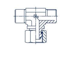 Соединение PFNT BSP 3/4" нерж. CAST