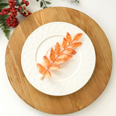 Ветка рябины оранжевая, свисающее растение, 91 см, набор 2 ветки.