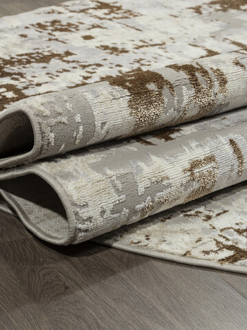 ковёр PALERMO (F284 BEIGE-GREEN) 1,6*2,3 м овал