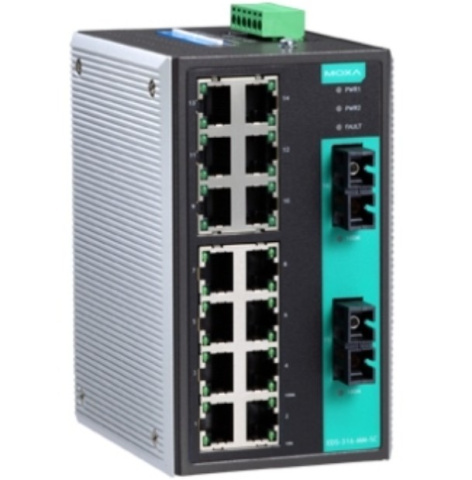 Коммутатор MOXA EDS-316-SS-SC-80