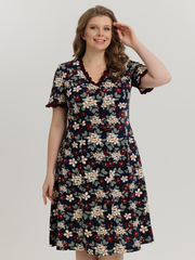 4549 Халат на пуговицах