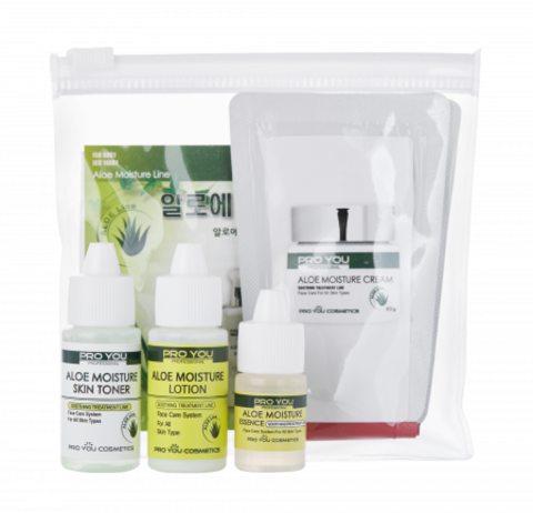 Pro You Мини-набор уходовых средств | 4 Kinds Of Aloe Moisture Small Size Set
