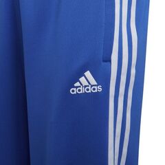 Детские теннисные брюки Adidas Boys Aeroready 3Stripes Pant - hi-res blue/white