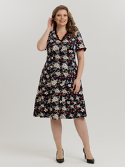 4549 Халат на пуговицах