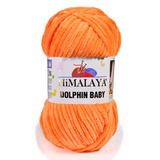 Пряжа Himalaya Dolphin Baby арт. 80316 оранжевый