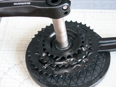 Система шатунов (шатуны) для велосипеда Shimano mt210/mt500 170мм 40/30/22t без упаковки