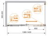 Cezares PREMIER-SOFT-W-AH-1-150/90-C-Cr-IV PREMIER-SOFT-W-AH-1-150/90-C-Cr-IV Душевой уголок