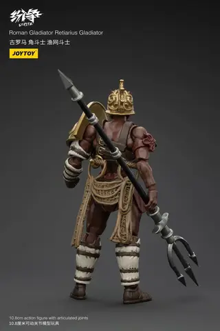 Фигурка Гладиатор Ретиарий масштаб 1/18 Roman Gladiator JoyToy