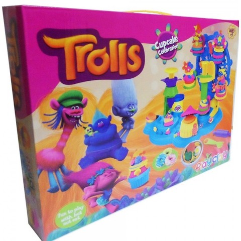 Тролли игровой набор Кинетический песок — Trolls