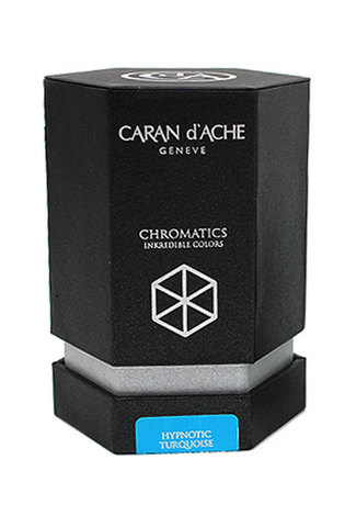 Флакон с чернилами Caran d’Ache Chromatics, 50 ml, Hypnotic Turquoise (8011.191)