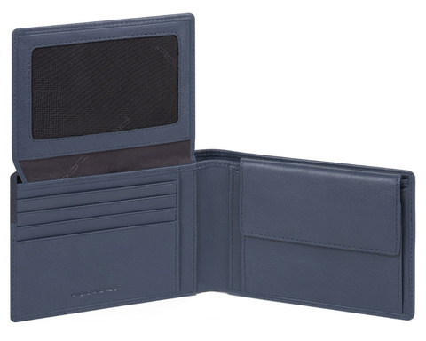 Кошелек мужской Piquadro Hakone PU1392S104R/BLU синий натур.кожа