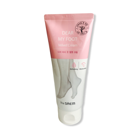 the SAEM Dear My Foot Velvet Cream 100ml