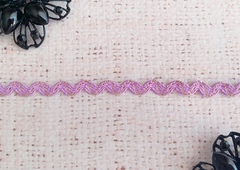 Тесьма "Вьюнок" люрекс золото, ш. 4-5 мм, пр-во Россия