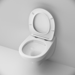 Подвесной унитаз без ободка с сиденьем микролифт AM.PM Sense - C741700SC