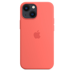 iPhone 13 mini Silicone Case with MagSafe Pink Pomelo