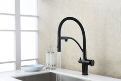 Смеситель для кухни с подключением к фильтру Lemark Bronx - LM3761BL