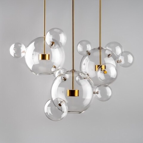 Люстра Balls Circular 14 Bubbles Gold D40