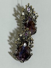 Мелодит (серьги из серебра)