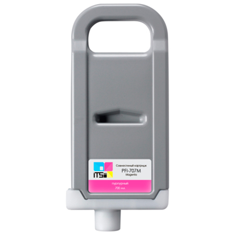 Картридж ITSinks для Canon, PFI-707 Мagenta, 700 мл (9823B001) Canon ImagePrograf iPF830, iPF840, iPF8400SE, iPF850, PFI-707M, пурпурный