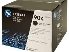 Картридж HP CE390XD двойной картридж увеличенной ёмкости для принтеров HP LaserJet Enterprise M4555, M4555f, M4555fskm, M4555h, M602, M603. Ресурс 2 x 24000 копий.