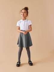 Юбка школьная для девочки Next 399-176, Серый