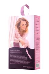 Розовый вибромассажер Eromantica Kristen - 22,5 см. - 