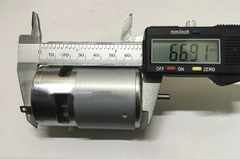 Двигатель для шуруповерта 12V вал 4мм ( без шестеренки )