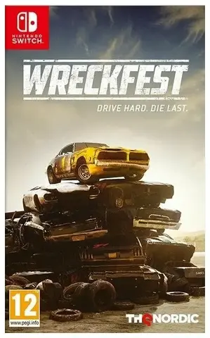 Wreckfest Стандартное издание (картридж для Nintendo Switch, полностью на русском языке)