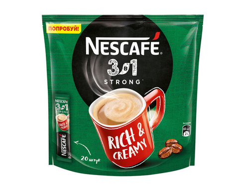 купить Кофе растворимый Nescafe Classic крепкий 3 в 1