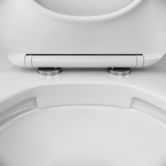 Подвесной унитаз без ободка с сиденьем микролифт AM.PM Sense - C741700SC