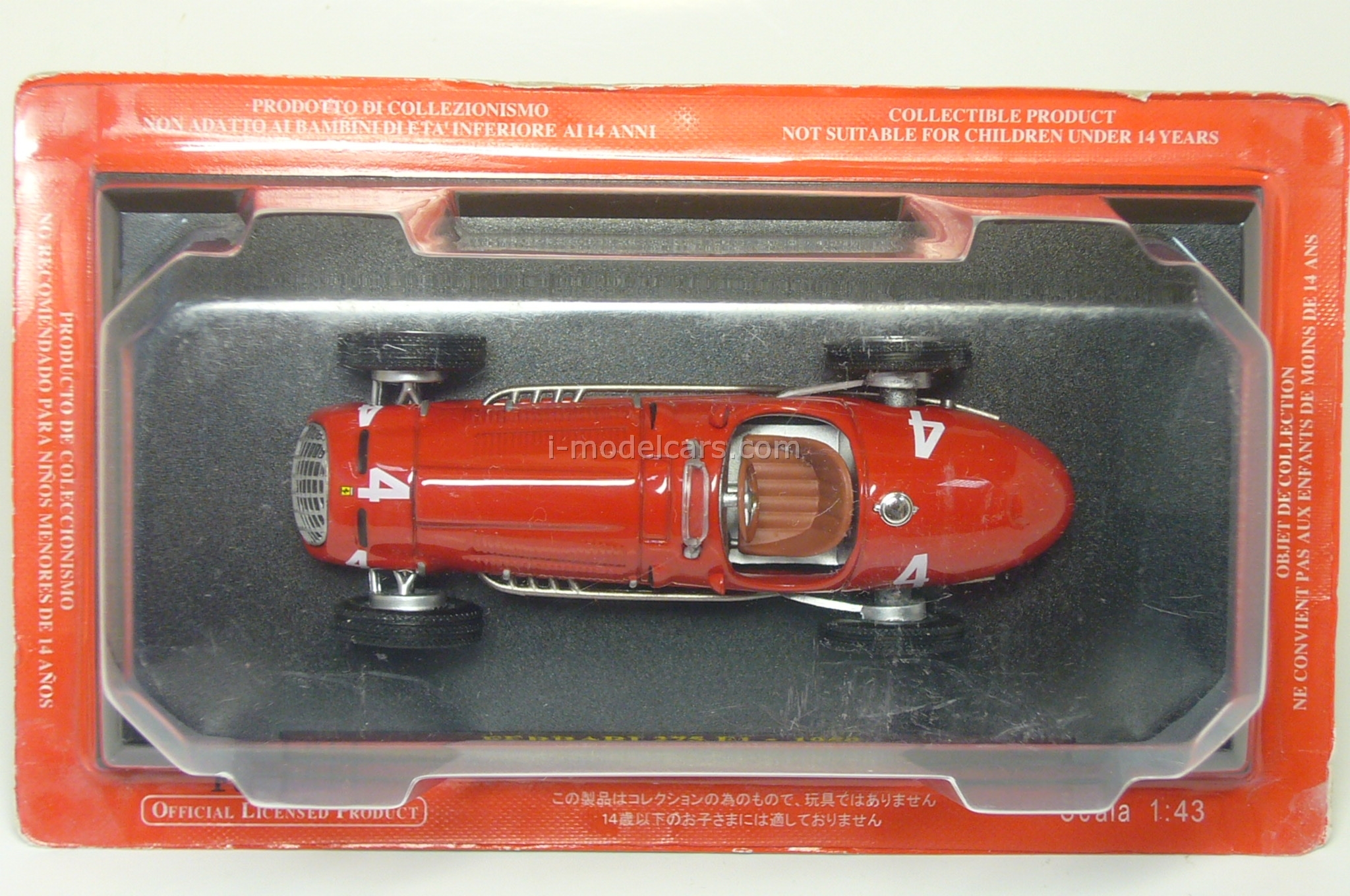 →Collection Fabbri Ferrari F1 au 1/43e