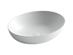 Умывальник чаша накладная овальная (Белый Матовый) Element 520*395*130мм Ceramica Nova CN6017MW фото