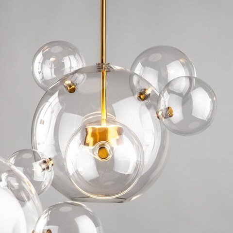 Люстра Balls Circular 14 Bubbles Gold D40