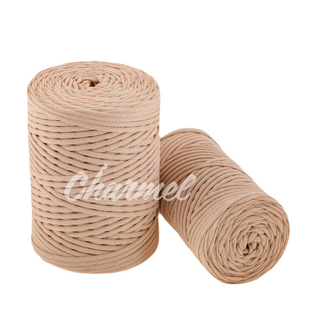 Cream Lite polyester cord 3 mm