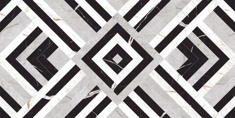 Ocean Ceramic Nero Decor 60x120