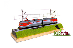 Диарама Туту BOX с локомотивом ВЛ10 либо ЧС7