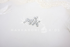 Комплект в кроватку Бабочки E/125x65, 6 пр. (молочный)