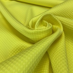 Ткань хлопок пике желтый 2016